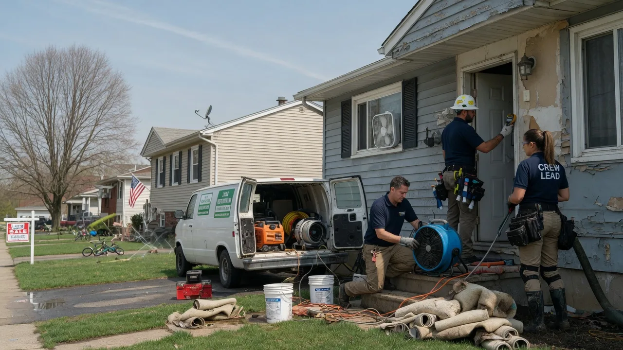 Flood Cleanup in Kingston, IL near me
